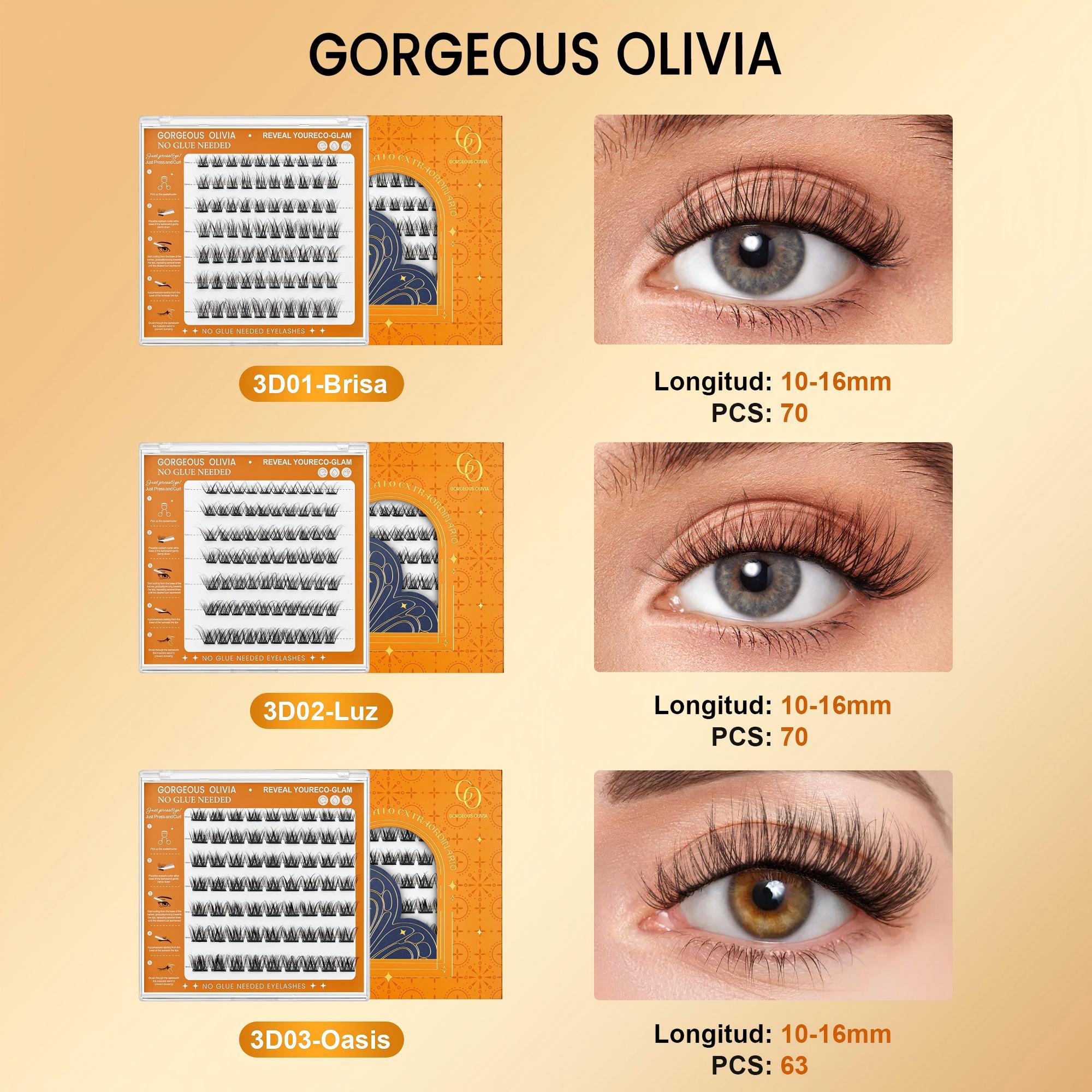 3D Natural Layer No-Glue Lashes 10–16mm