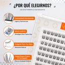 Self-Adhesive Lashes in One Size, Natural, Glue-Free and Easy for Beginners