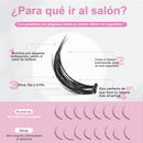 Self-Adhesive Cluster Eyelashes | Glue-Free, Easy & Natural