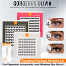 Self-Adhesive Lashes in One Size, Natural, Glue-Free and Easy for Beginners