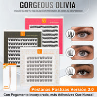 Self-Adhesive Lashes in One Size, Natural, Glue-Free and Easy for Beginners