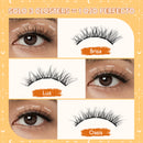 3D Natural Layer No-Glue Lashes 10–16mm