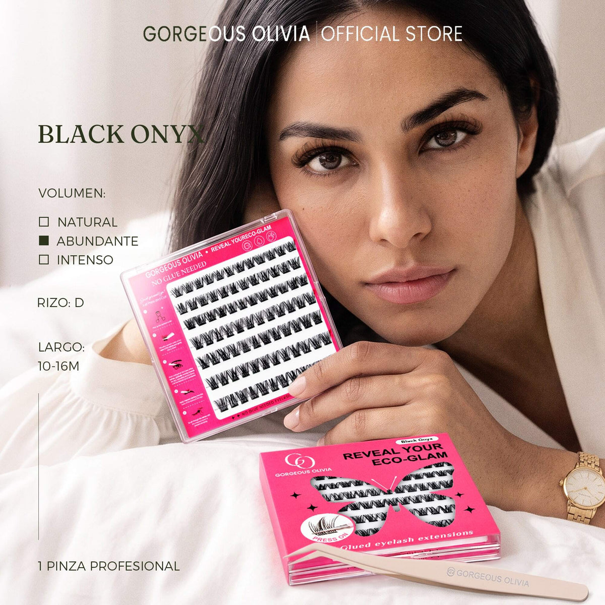 Self-Adhesive Cluster Eyelashes | Glue-Free, Easy & Natural