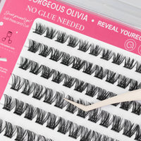 Glue-free False Eyelashes Black Onyx_2