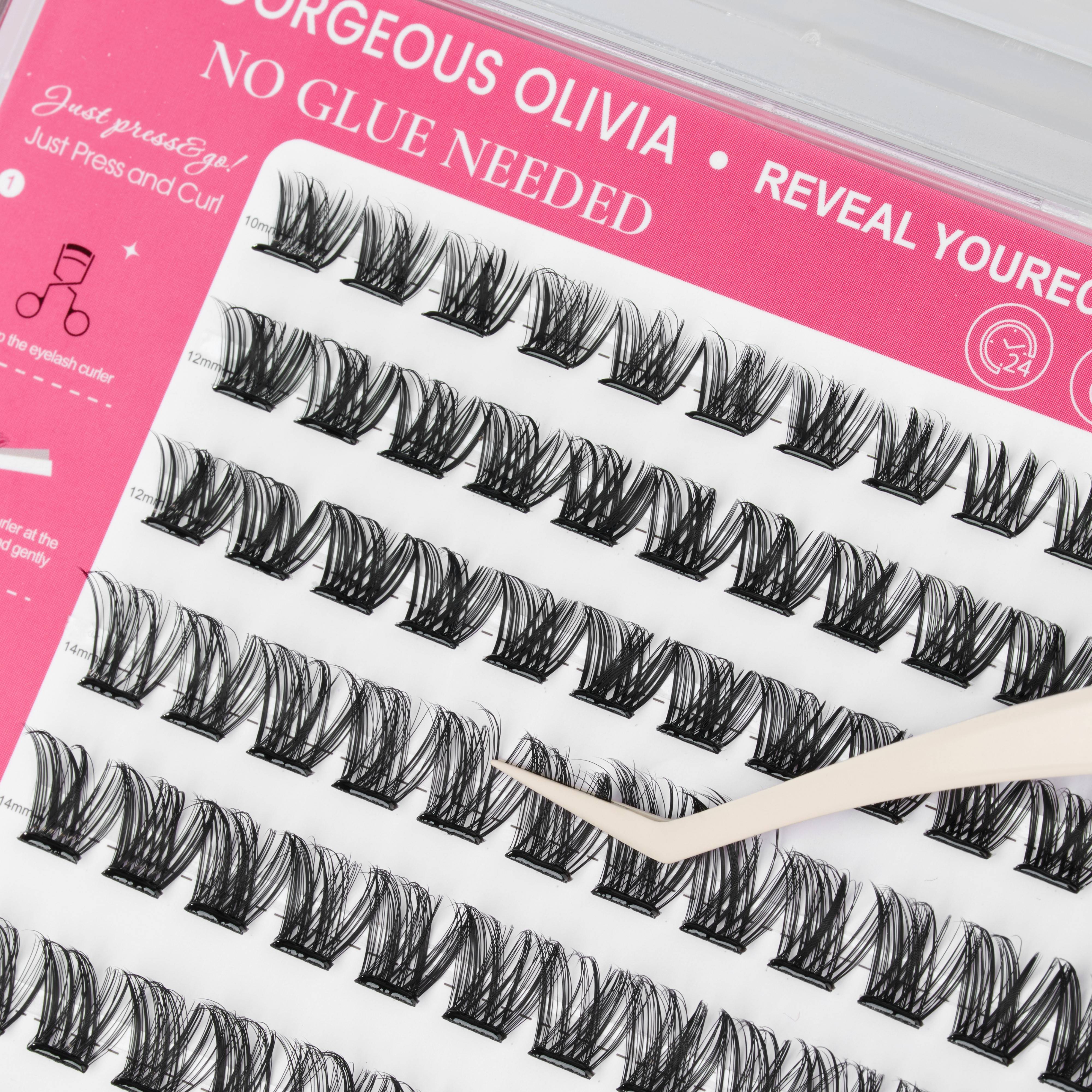 Glue-free False Eyelashes Black Onyx_2