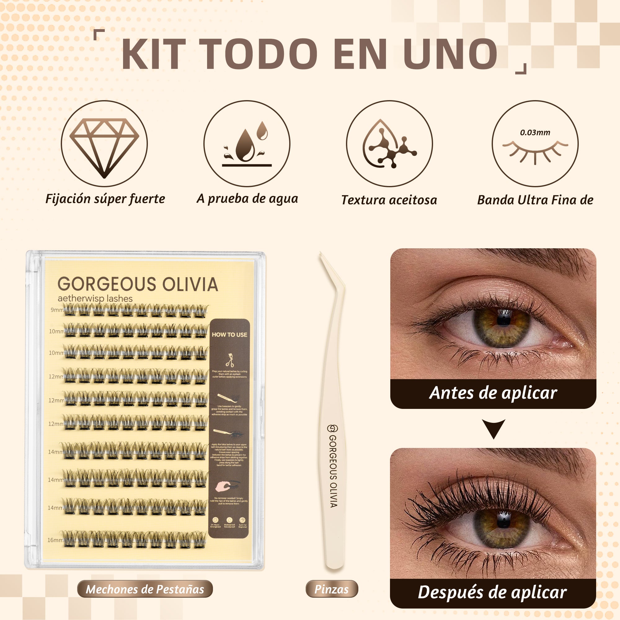 Glue-free False Eyelashes Cloud Veil-4
