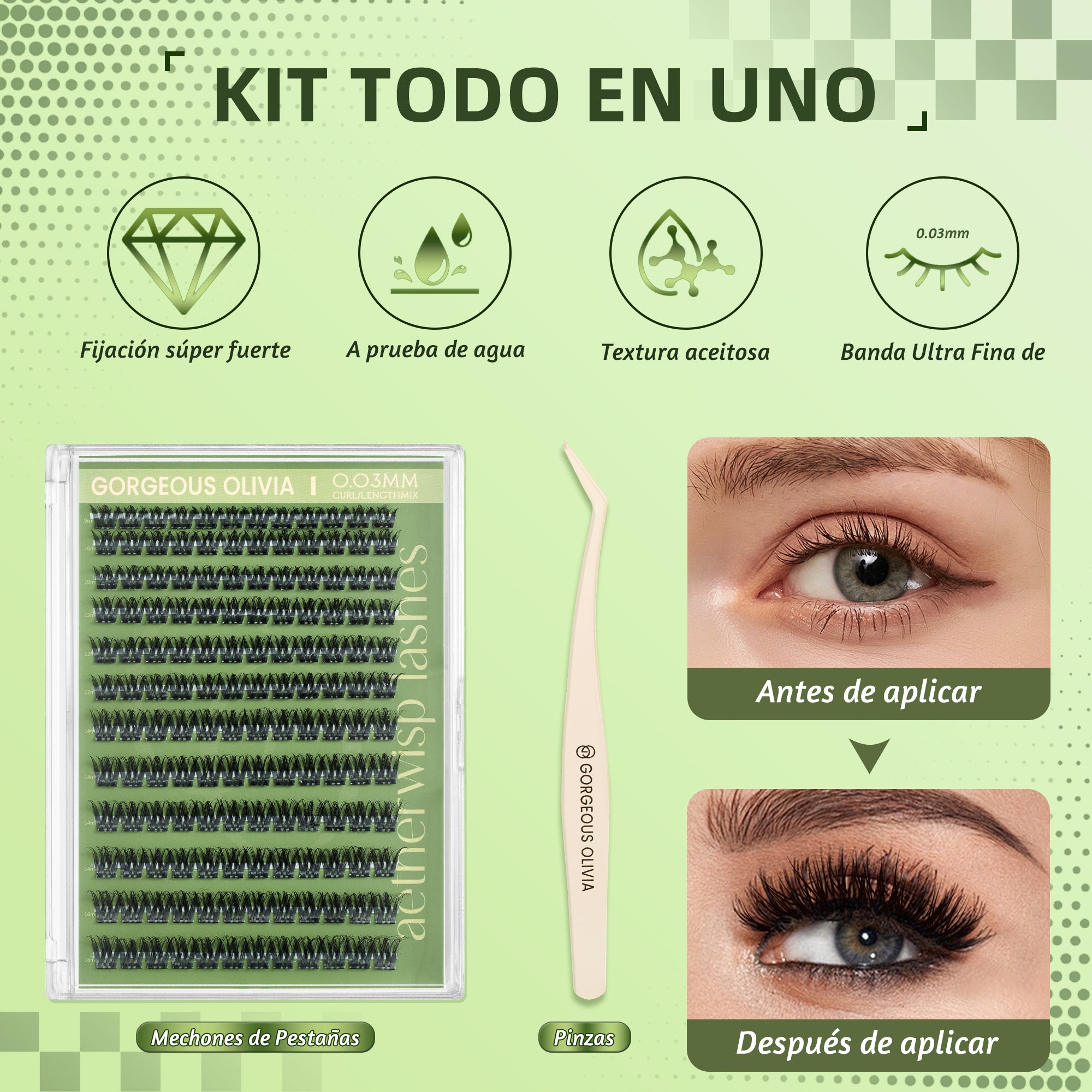 Glue-free False Eyelashes Feather Mist-4