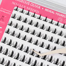 Glue-free False Eyelashes Obsidian__2