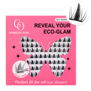 Glue-free False Eyelashes Obsidian__4
