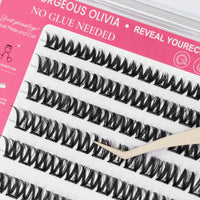 Glue-free False Eyelashes Ruby__2