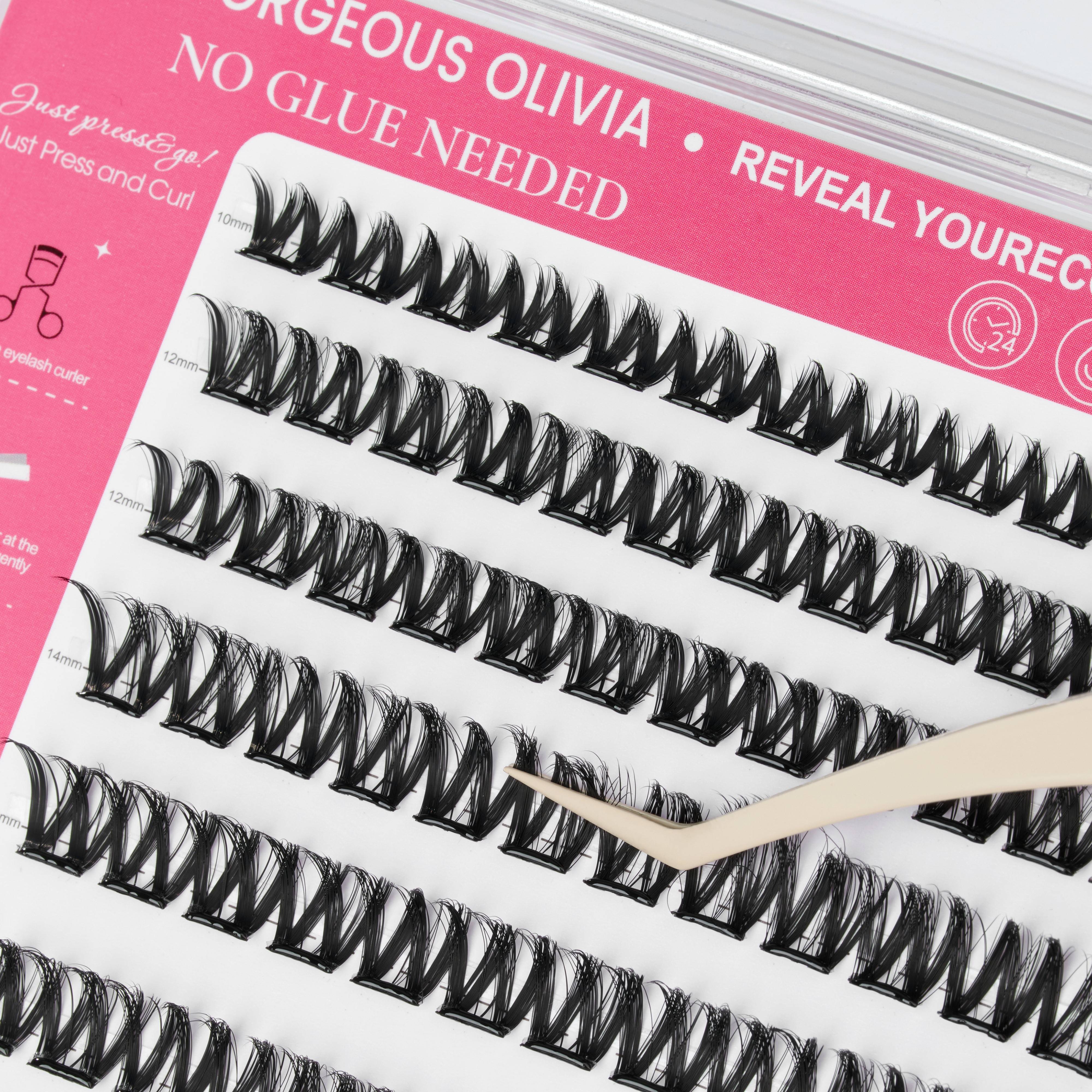 Glue-free False Eyelashes Ruby__2