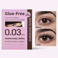 Glue-free False Eyelashes Silk whisper-1