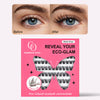 Gorgeous Olivia Black Onyx lash clusters with bold natural definition