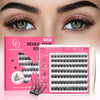 Self-Adhesive Cluster Eyelashes | Glue-Free, Easy & Natural